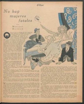No hay mujeres fatales