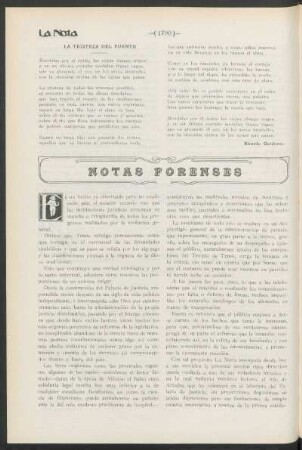 Notas forenses