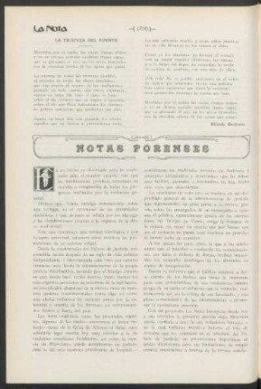 Notas forenses
