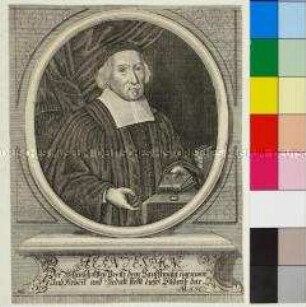 Porträt des französischen reformierten Theologen Jean d'Espagne