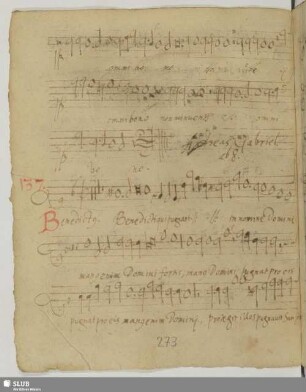 Gabrieli, Andrea: Benedictus Dominus Deus