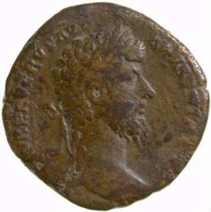 Münze, Sesterz, 163 - 164