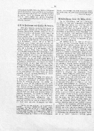 Arbeitssitzung vom 23. März 1918