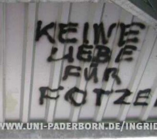 KEINE LIEBE FÜR FOTZE