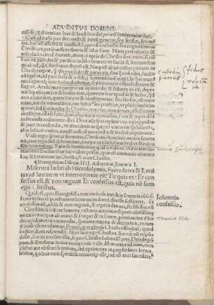 Euangelium D[omi]nicæ IIII. Aduentus, Ioannis I.