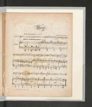 Sonate.