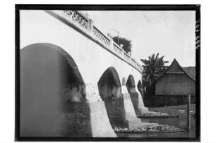 Steinbrücke in Phetchaburi : Phetchaburi. Steinbrücke in Petchaburi, 1909