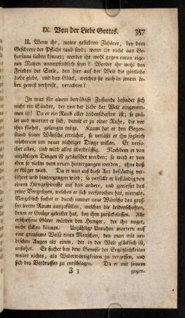 357-366, Wenn ihr, meine geliebten Zuhoerer, bey dem ...