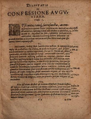 Prodromos Disputationum Theologicarum Collegij [Collegii] privati De Confessionis Avgustanae [Augustanae], Gnēsiōs Ac Propriesic appellatae autore, intellectu, mutatione, autoritate