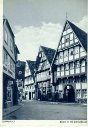 Die Bierstraße in Osnabrück