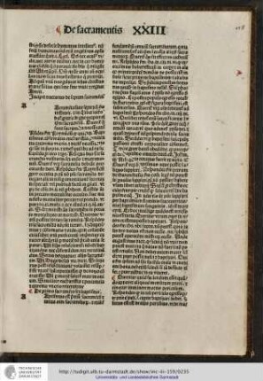 [S]acramenta sunt septem que deus instituit et in quolibet sacramento datur gratia...