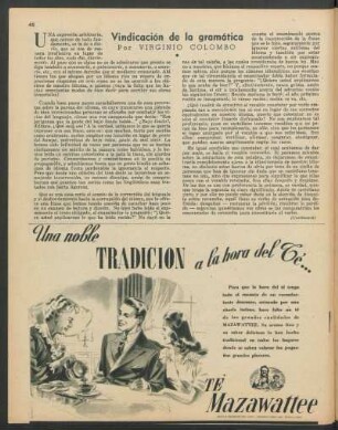 Vindicación de la gramática