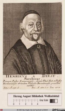 Bildnis Heinrich (Hendrik) van Diest