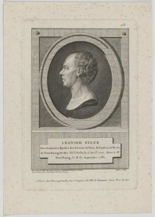 Bildnis des Leonard Euler