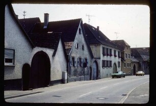 Straßenszene in Bötzingen