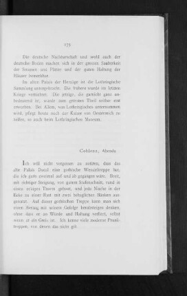 Coblenz, abends