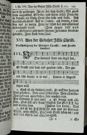 XVI. Von der Gebuhrt Jesu Christi