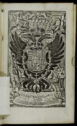 [...nebst Vorsetzung des Herrn Cammer-Richters Hrn. Präsidenten und Hrn. Assessoren Wappen...]