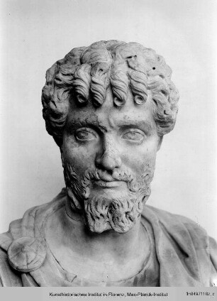 Kaiser Septimius Severus (Kopf auf nicht zugehöriger Büste) : Kaiser Septimius Severus (Kopf)