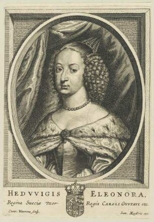 Bildnis der Hedvvigis Eleonora, Regina Sueciae