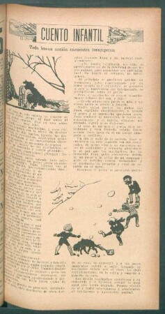 Toda buena acción encuentra recompensa : Cuento infantil