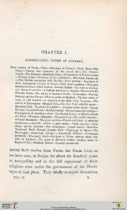 Chapter I : Distinguished Parsis of Gujarat