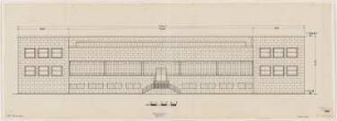 I.G.-Farben, Frankfurt/Main Verwaltungsgebäude: Laboratorium: Nordansicht 1:50