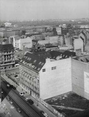 360° Panorama, Bild 5 von 21. Blick vom GSW-Hochhaus. Berlin-Kreuzberg, Charlottenstraße
