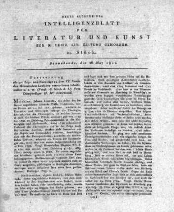 1810-05-26 : 21. Stück