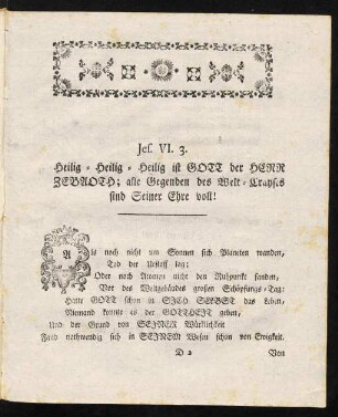 25-33, Jes. VI. 3.