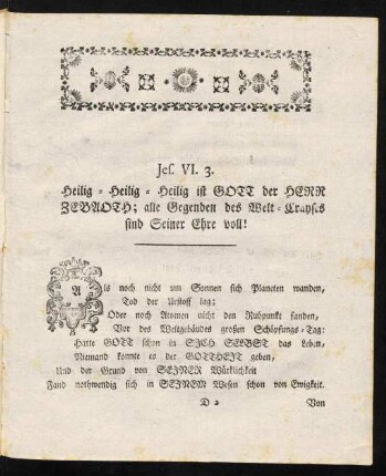25-33, Jes. VI. 3.
