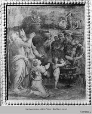 Altar für die Familie Vasari : Die Mannalese