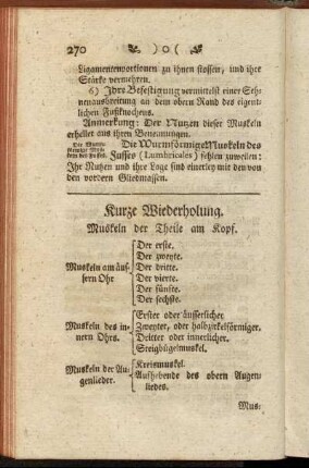 Kurze Wiederholung.