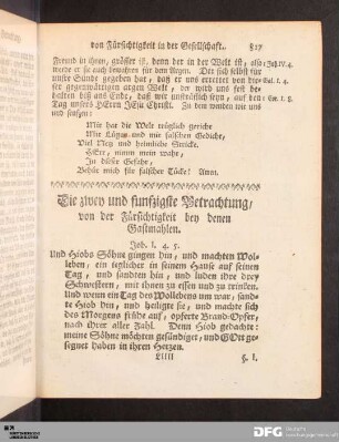 Die zwey und fünfzigste Betrachtung [...]
