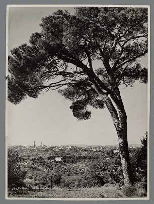 Blick auf Siena, Toskana