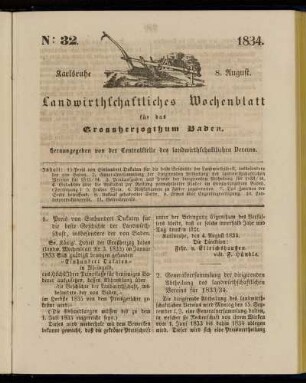 No 32. 8. August. 1834