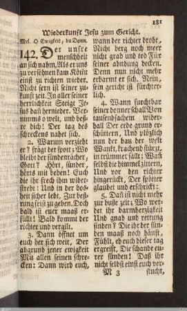 Wiederkunft Jesu zum Gericht.
