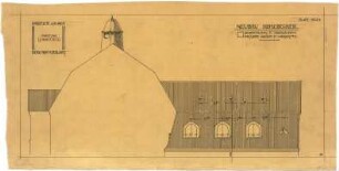 Billing, Hermann; Karlsruhe, Hirschstr. 101 a / Vorholzstr.; Haus Kohlbecker - Fassade zur Hirschstraße, Dachgauben (Ansicht)