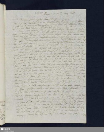 Nr. 10. Hartmann, Karl Friedrich August, 25.03.1810