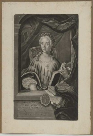 Bildnis der Laura Maria Catharina Bassia