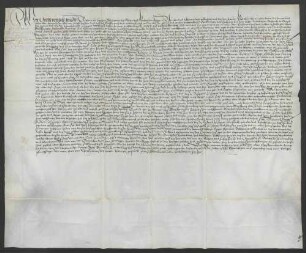 Schuldbrief des Bischofs Georg von Speyer gegenüber Wolfgang Schlerff über 300 Gulden zu 4 Prozent.