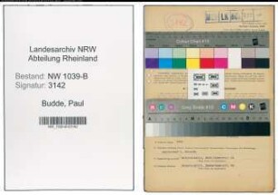 Entnazifizierung Paul Budde , geb. 04.05.1897 (Landwirt)