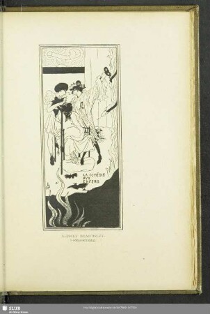 Aubrey Beardsley, Federzeichnung