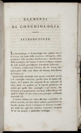 Elementi di Conchiologia
