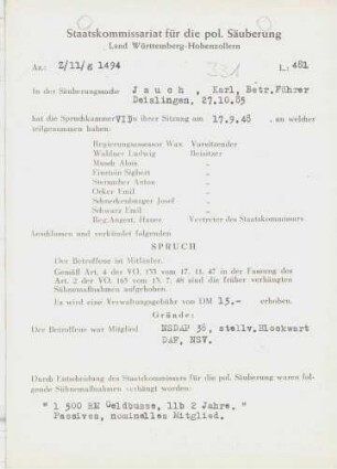 Jauch, Karl