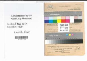 Entnazifizierung Josef Kreulich , geb. 29.12.1904 (Beamter)