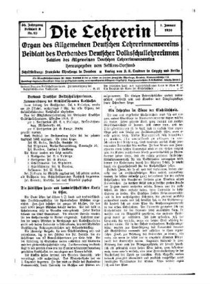 Ein Lehrplan im Sinne der Einheitsschule