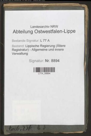 Wege-(Chaussee-)gelderhebung zu Retzen sp. zu Grastrup, Bd. 2