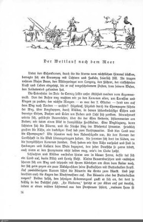 Der Wettlauf nach dem Meer
