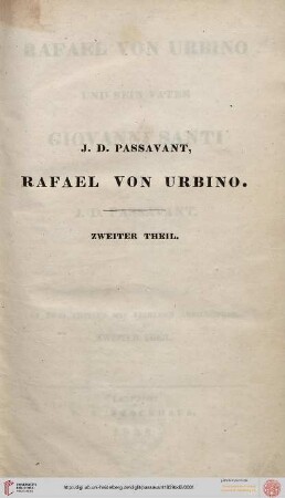 Band 2: Rafael von Urbino und sein Vater Giovanni Santi